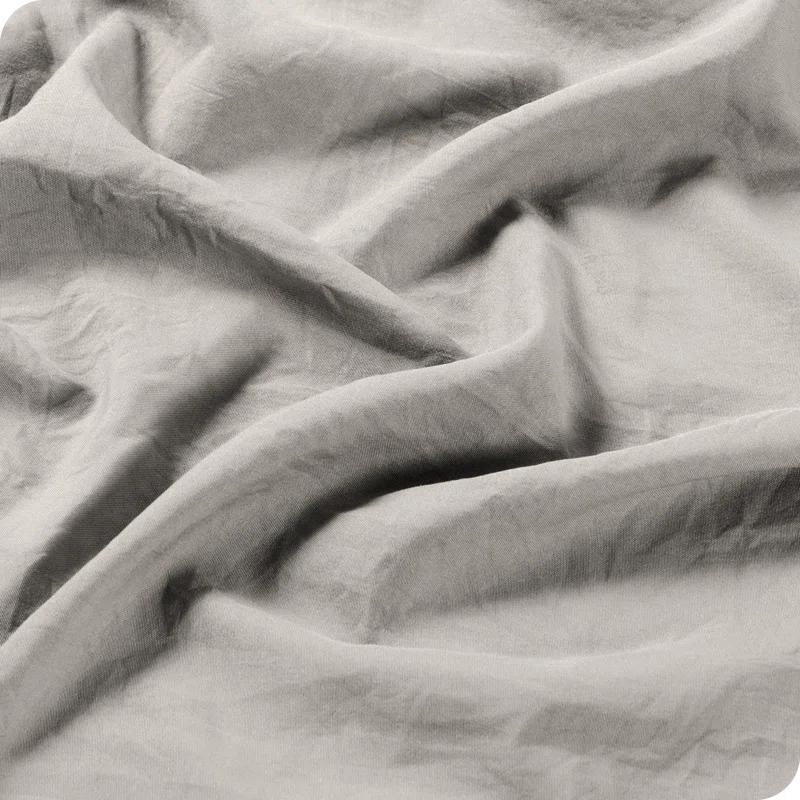 Bare Home Washed Microfiber Duvet Cover Set