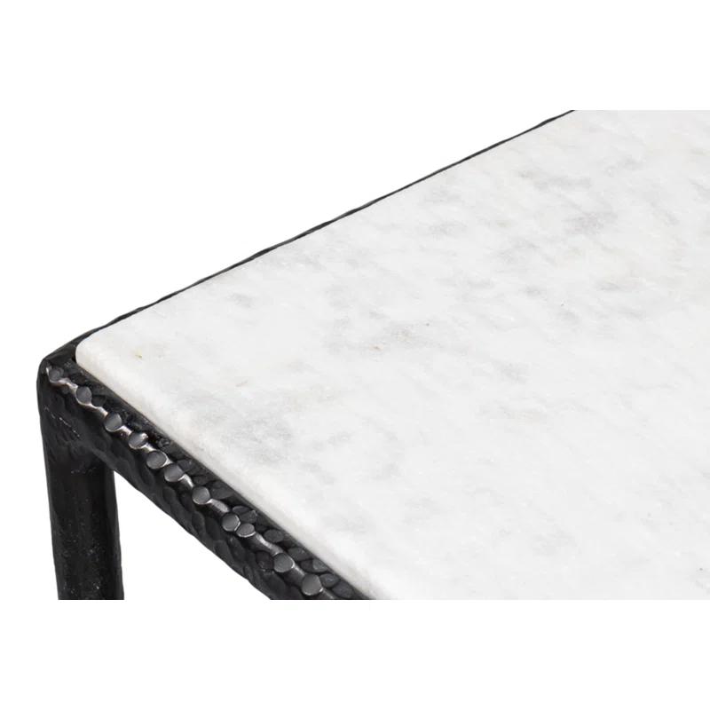Sarreid Ltd Dakor 58'' Marble Top Console Table