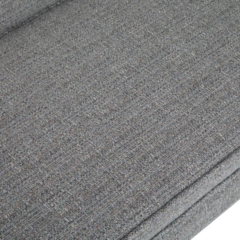 Simpli Home Parris Polyester Upholstered Bench