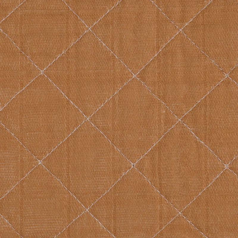 Burnt Sienna Quilted Muslin Changing Pad Cover