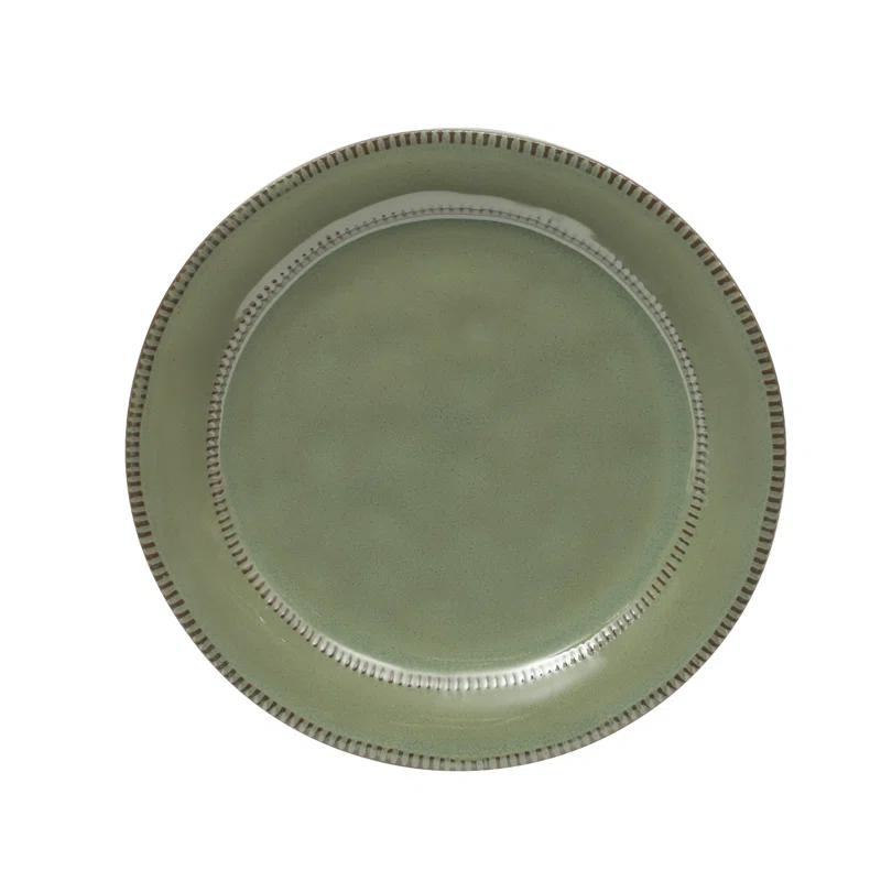 ECLANK 12 Piece Stoneware Dinnerware Set - Service for 4