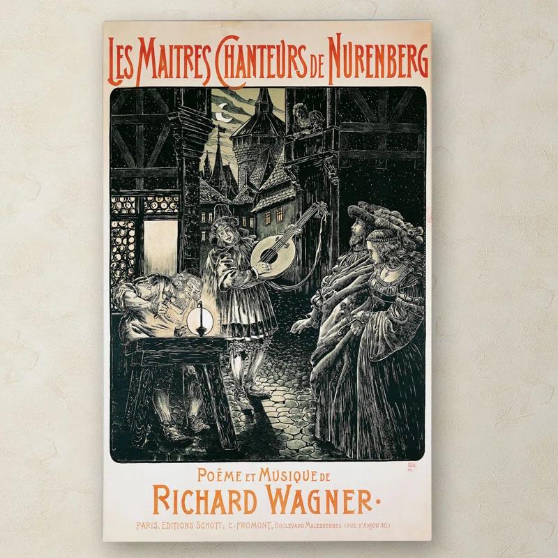 Trademark Fine Art " The Mastersingers Of Nuremberg " by Richard Wagner