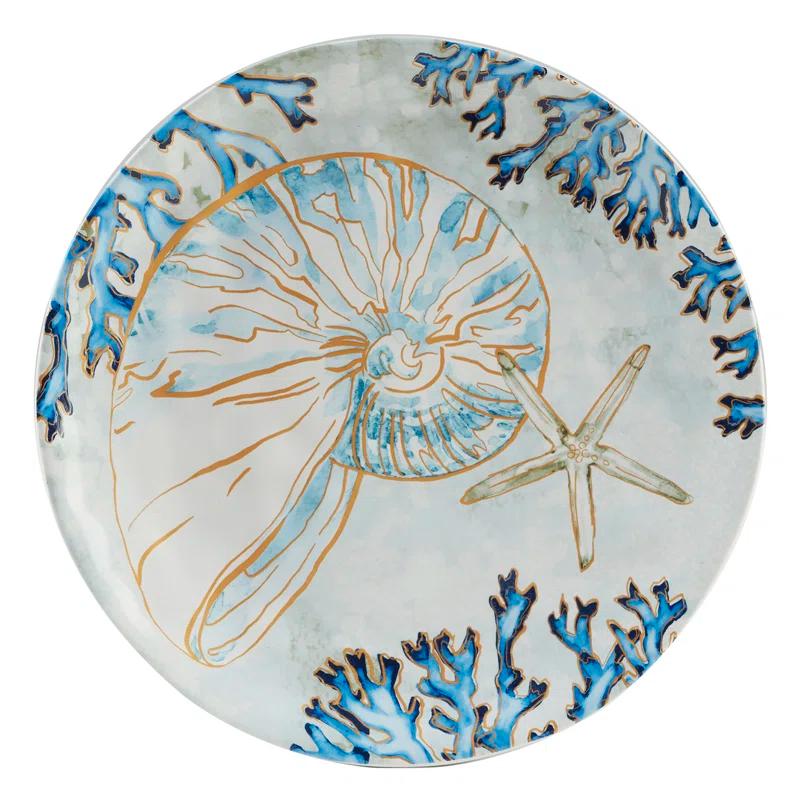 Certified International Certified International Playa Shells Set Of 4 Salad Plate