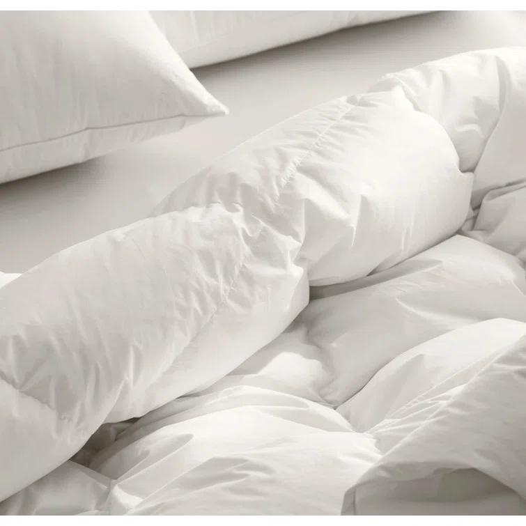 BOLL & BRANCH Down Duvet Insert - King/Cal King, Lightweight - Luxury Shell - Cruelty-Free U.S. Down Bedding - Bafflebox, Maintains Loft