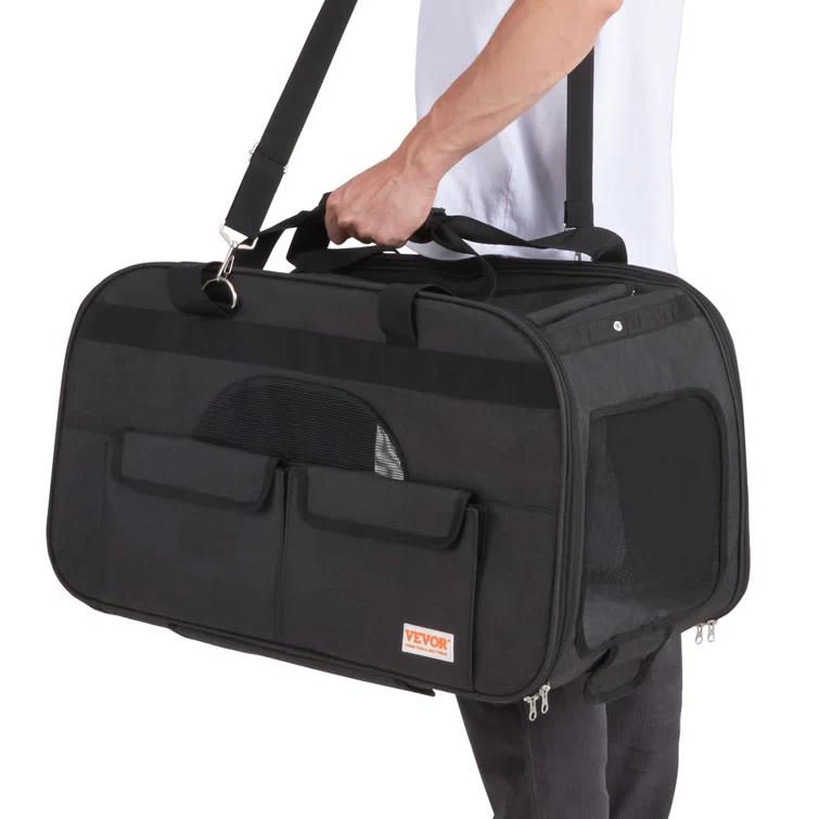 VEVOR Fabric Soft-Sided Crate with 1 Door