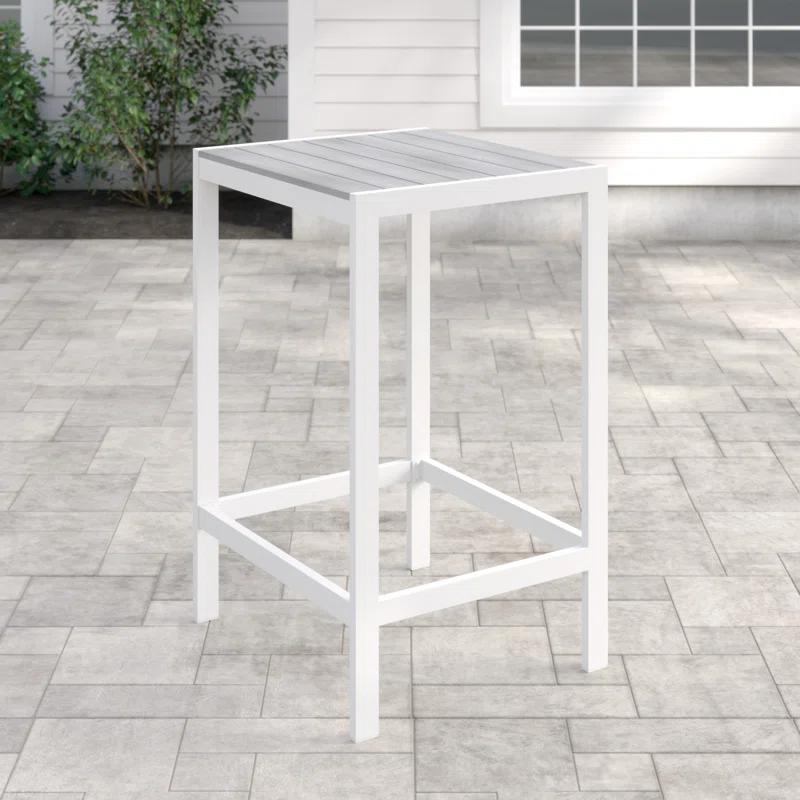 Modway Maine Aluminum Outdoor Patio Bar Table & Reviews | Wayfair