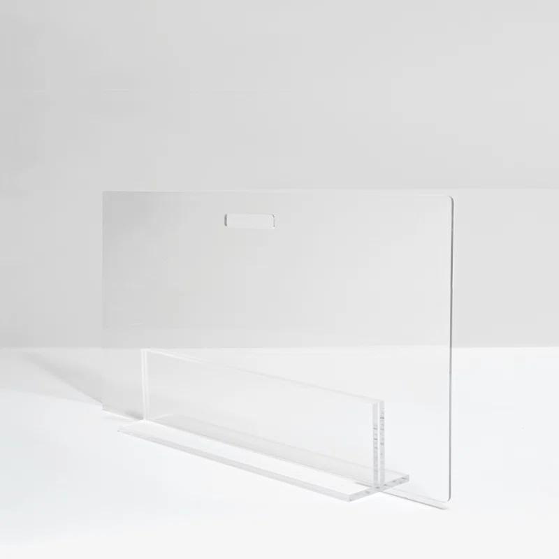 Low Clear Pet Gate Panel