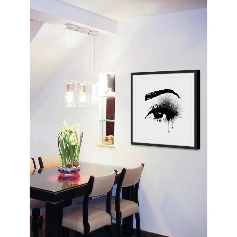 Marmont Hill " Black Drip Eye " by Amanda Greenwood