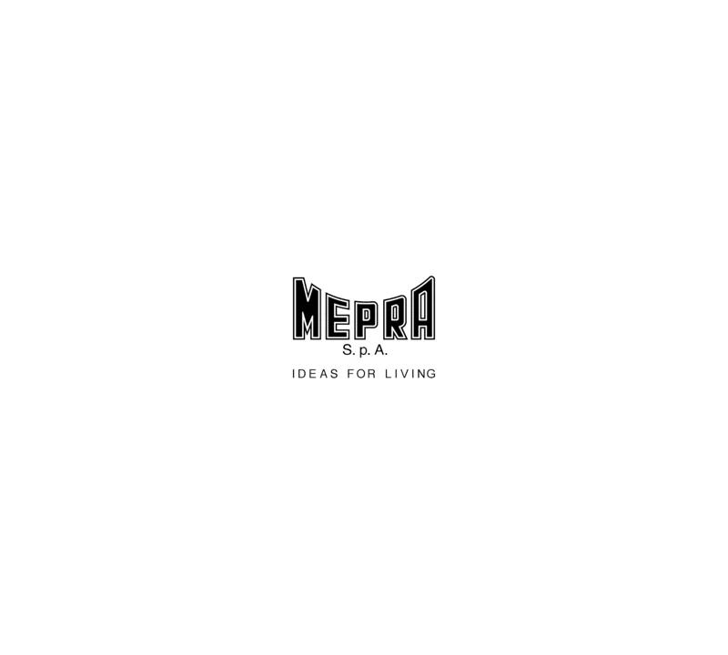 Vintage 20 piece Flatware set by Mepra - Stainless Steel