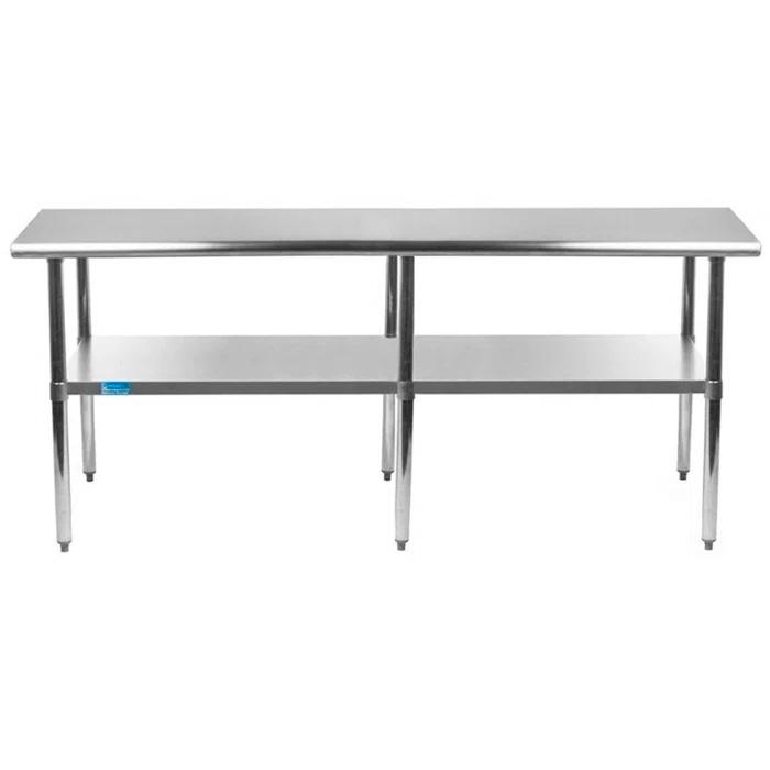 Amgood Stainless Steel Top Workbench