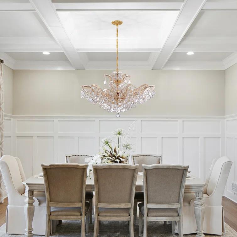 Willa Arlo™ Interiors Weekes 6 - Light Glass Empire Chandelier