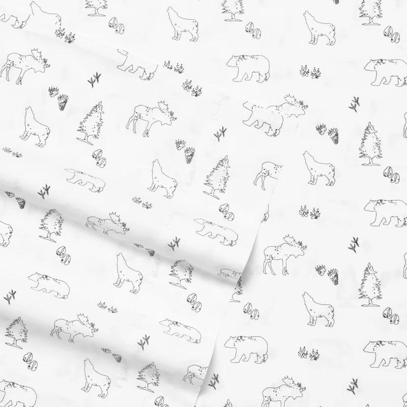 Eddie Bauer Eddie Bauer Printed Cotton Percale Sheet Sets