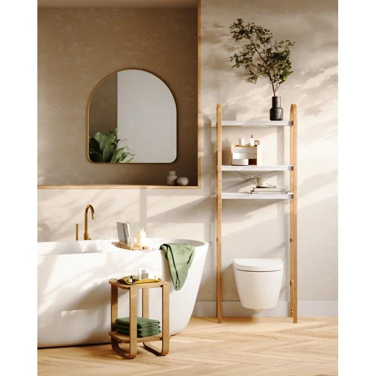 Umbra Aquala Freestanding Bamboo Bath Caddy