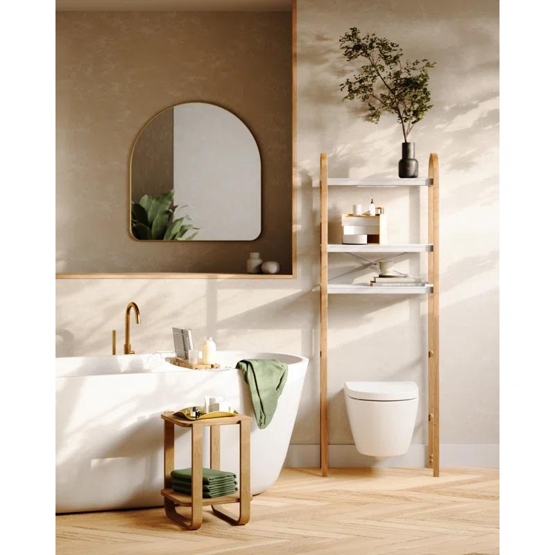 Aquala Freestanding Bamboo Bath Caddy