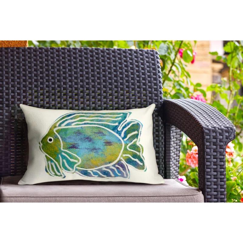 Liora Manne Indoor/Outdoor Throw Pillow