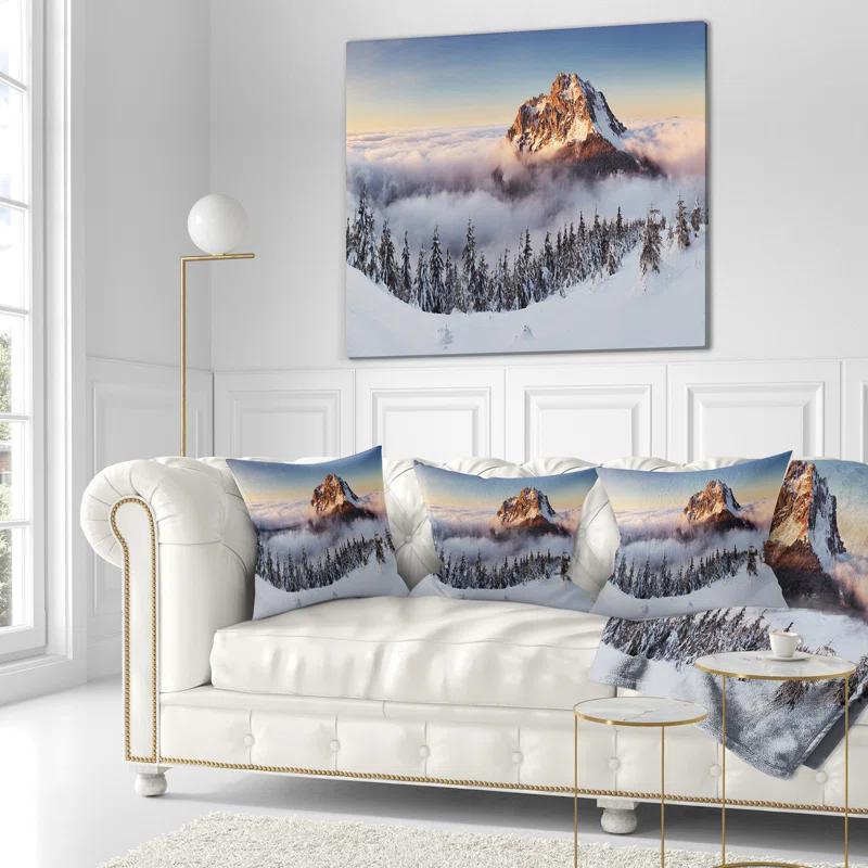 Design Art Reversible Throw Pillow