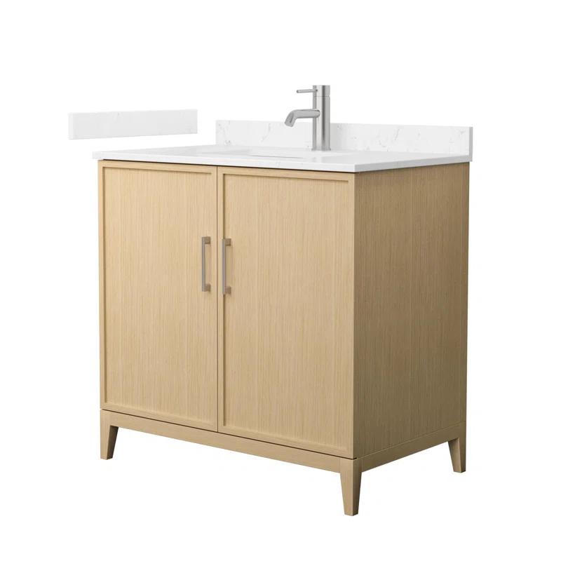 Wyndham Collection Elan 36'' Single Bathroom Vanity with Cultured Marble Top