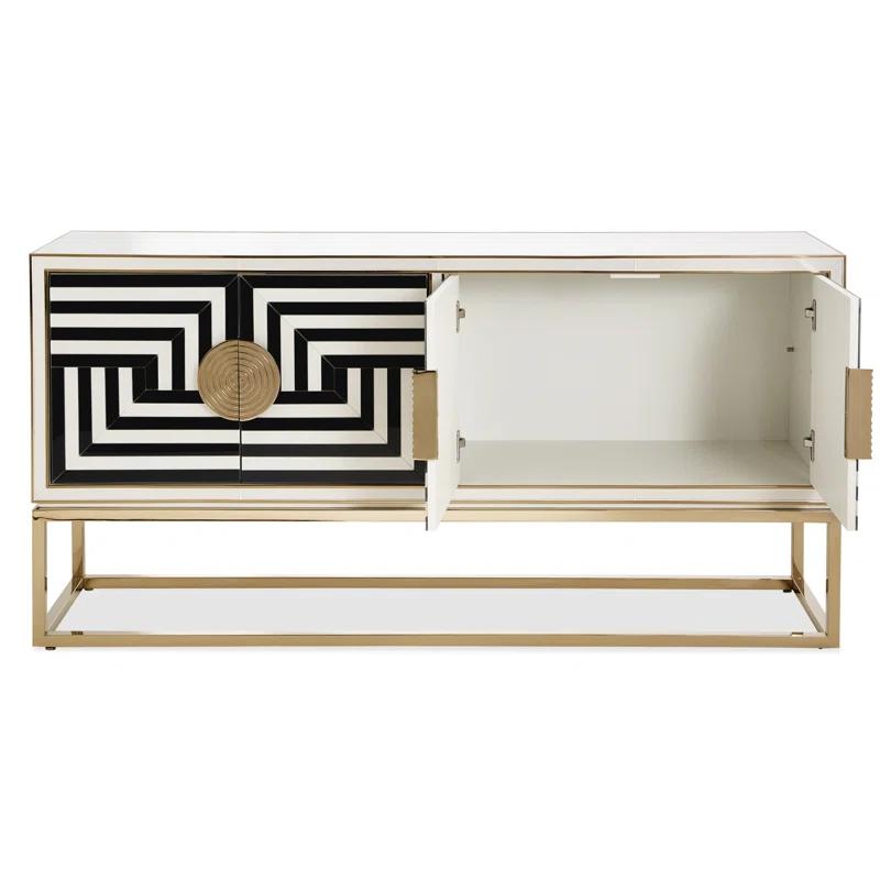 Op Art 64'' Sideboard