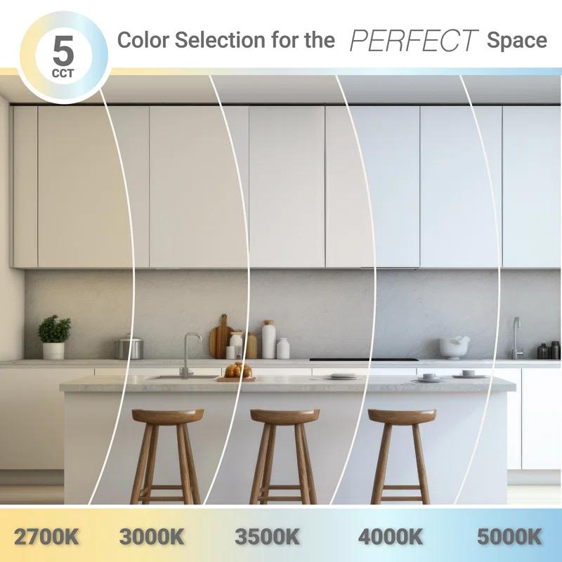 NUWATT NUWATT 4 Pack 1x4 LED Drop Ceiling Flat Panel Troffer Light, Wattage & Color Selectable 40W/30W/20W, CCT 3000K/3500K/4000K/5000K/6500K, 4400LM, 0-10V Dimmable Backlit Fixture, 120V-277V, ETL Listed