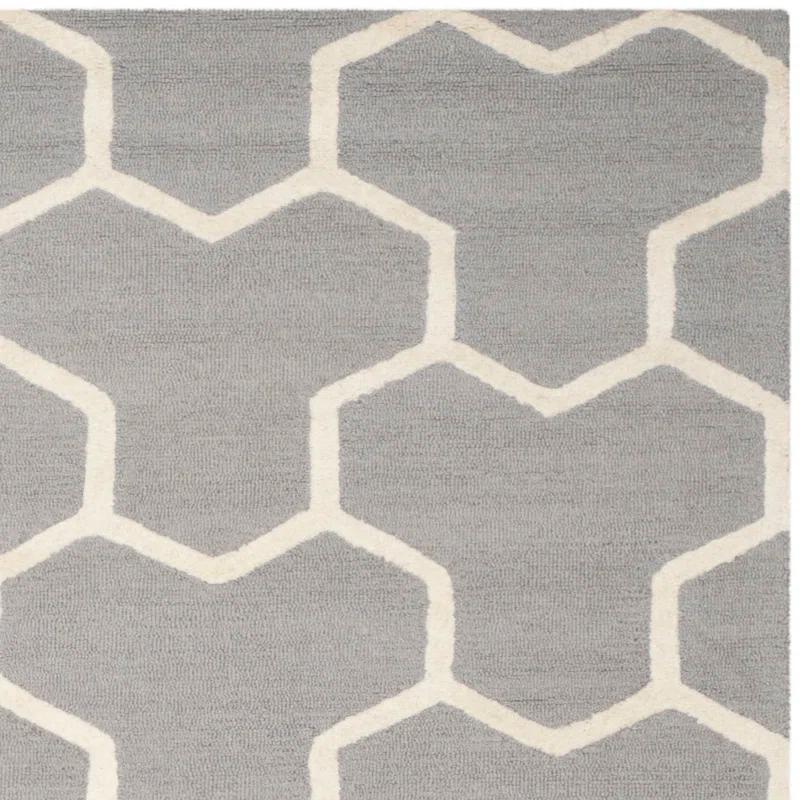 Cambridge Hand Tufted Wool Geometric Rug
