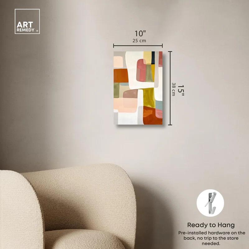Art Remedy Resilience Canvas Sunset Abstract Wall Art by Art Remedy