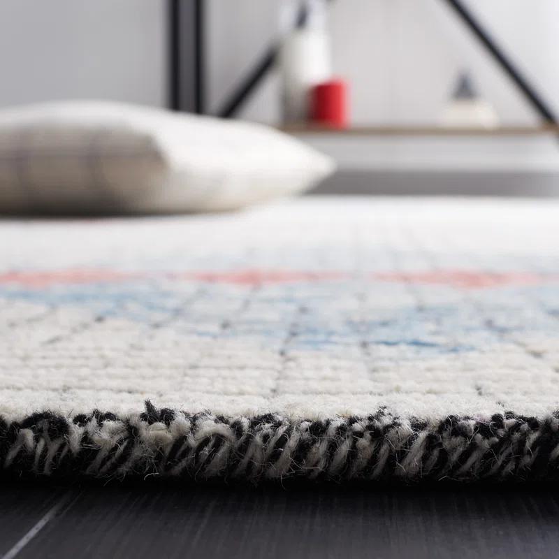 Foundry Select Abstract Hand Tufted Geometric Indoor/Outdoor Rug