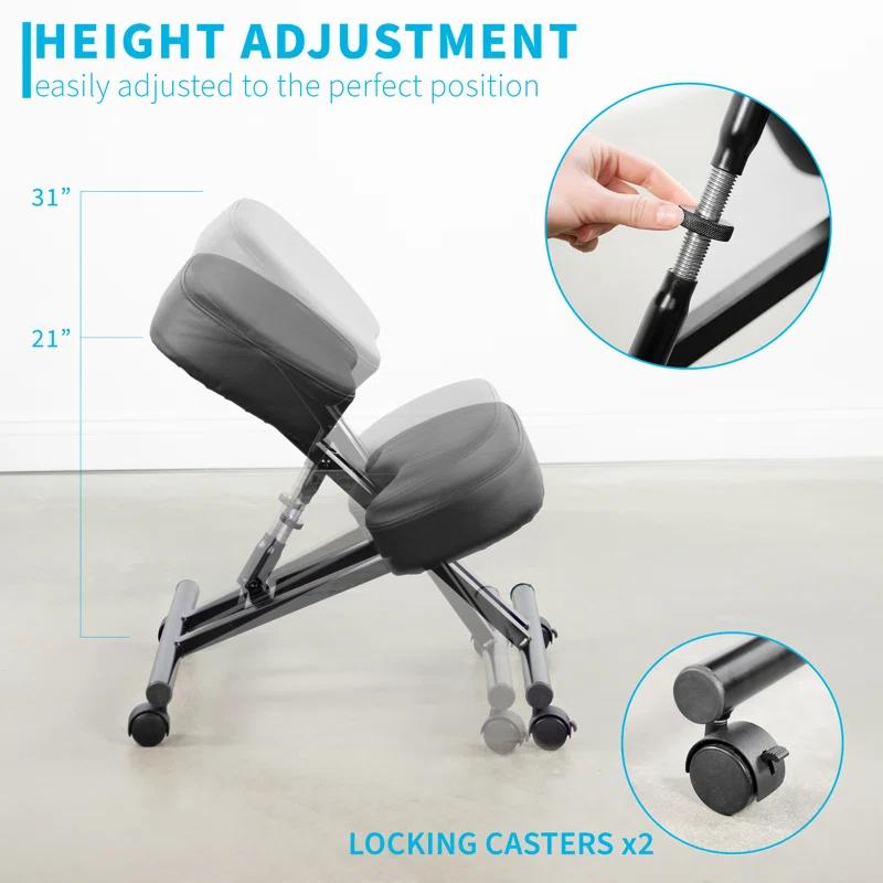 Vivo Ergonomic Kneeling Chair for Home and Office (DN-CH-K01B series)