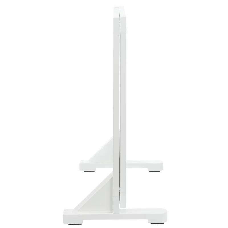 TRIXIE TRIXIE Adjustable Wooden Freestanding Pet Gate, 24" Tall Step Over, Expands to 42.5", Pet Barrier