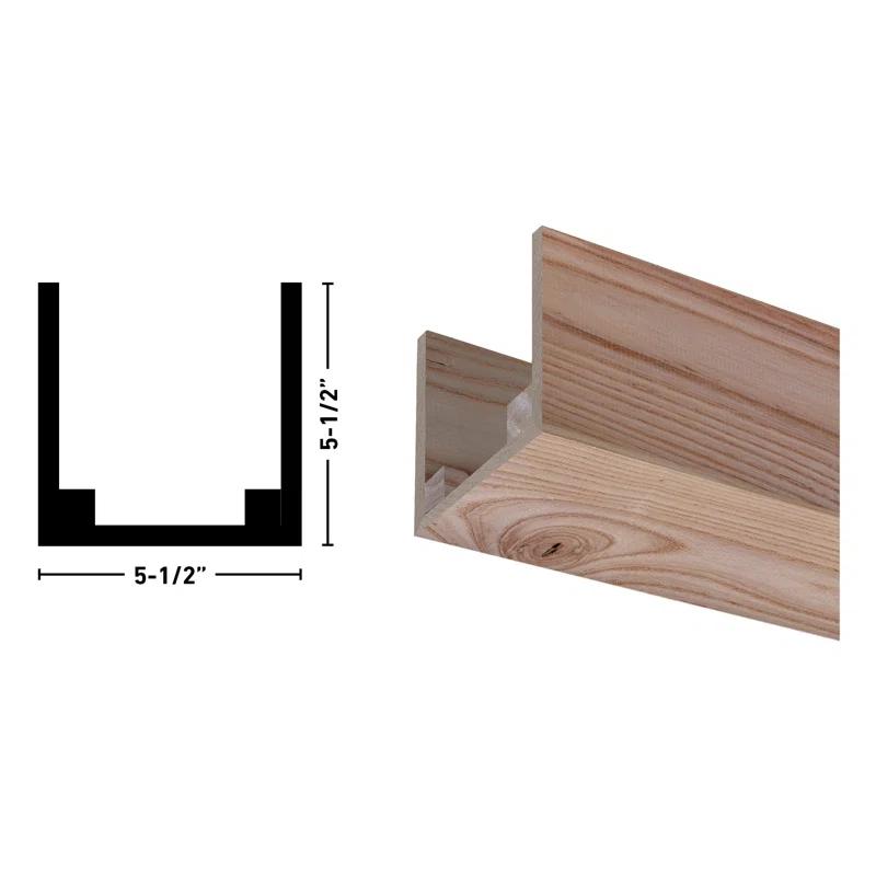 Ornamental Mouldings Rustic Box Beam Ash