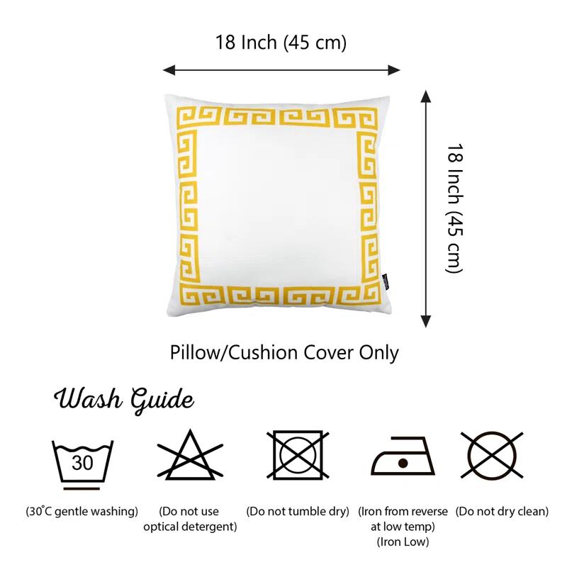Apolena Reversible Pillow Cover (Set of 4)