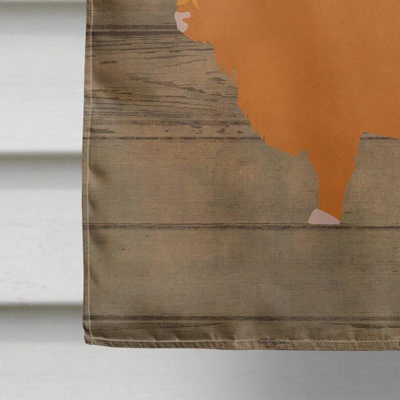 Caroline's Treasures Double Sided 40'' H x 28'' W Polyester House Flag