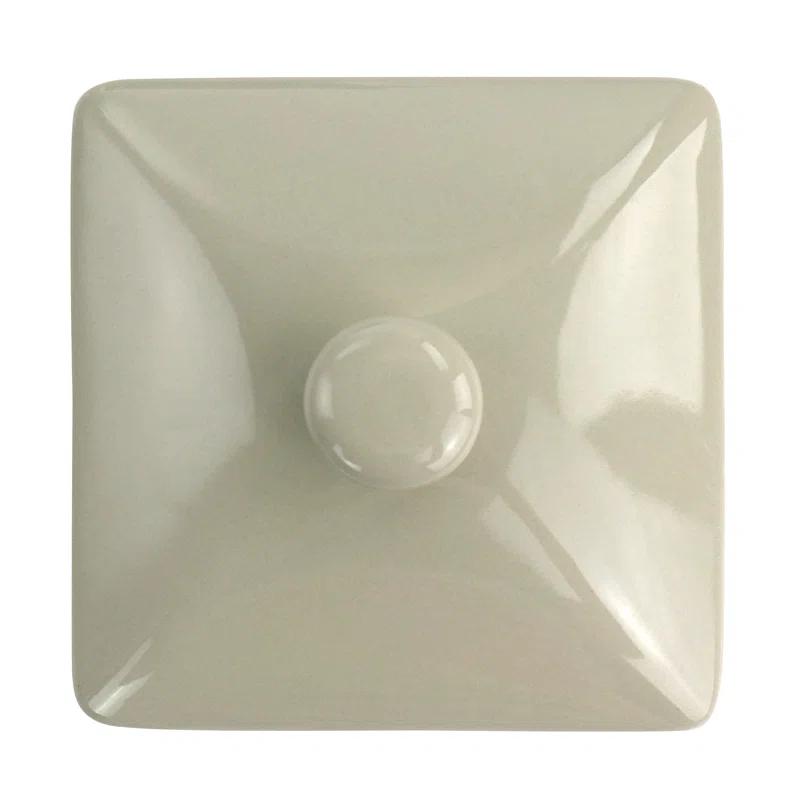 Martha Stewart Martha Stewart Mini Stoneware Casserole With Lid In Beige