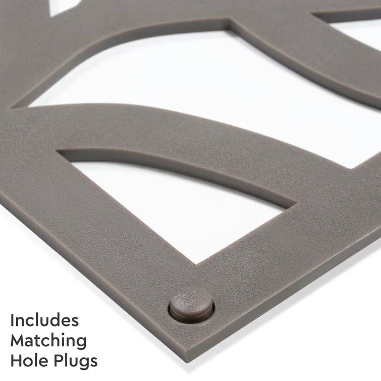 Grid Axcents 2 ft. H x 4 ft. W Polyethylene Privacy Screen