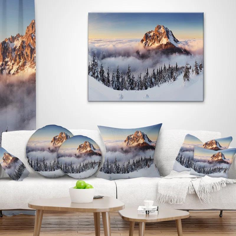 Design Art Reversible Throw Pillow