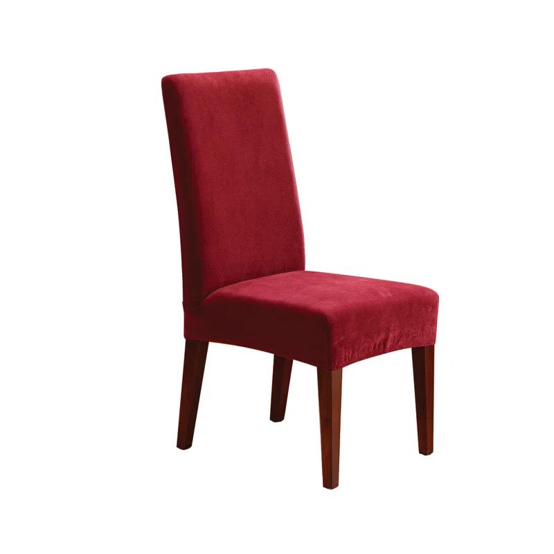 Sure Fit Stretch Pique Box Cushion Dining Chair Slipcover