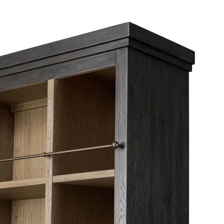 Alistair Bookcase by Amber Lewis x Four Hands - Smoked Black