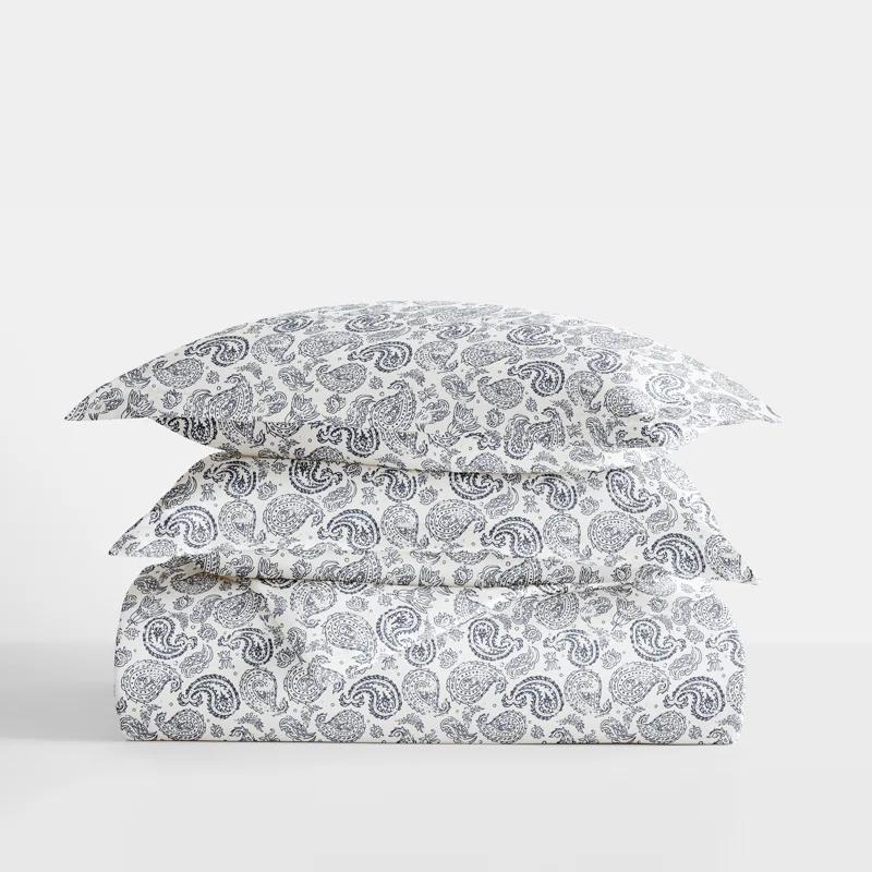 Simply Soft Traditional Paisley Duvet Cover Set
