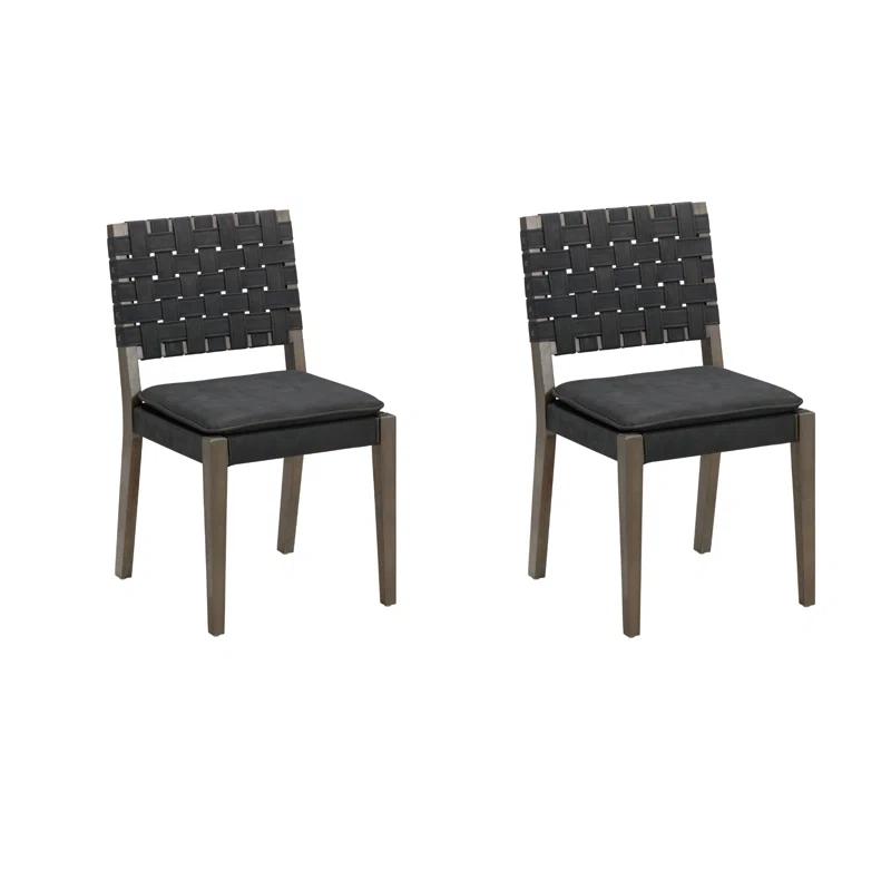 Nathan James Upholstered Stool