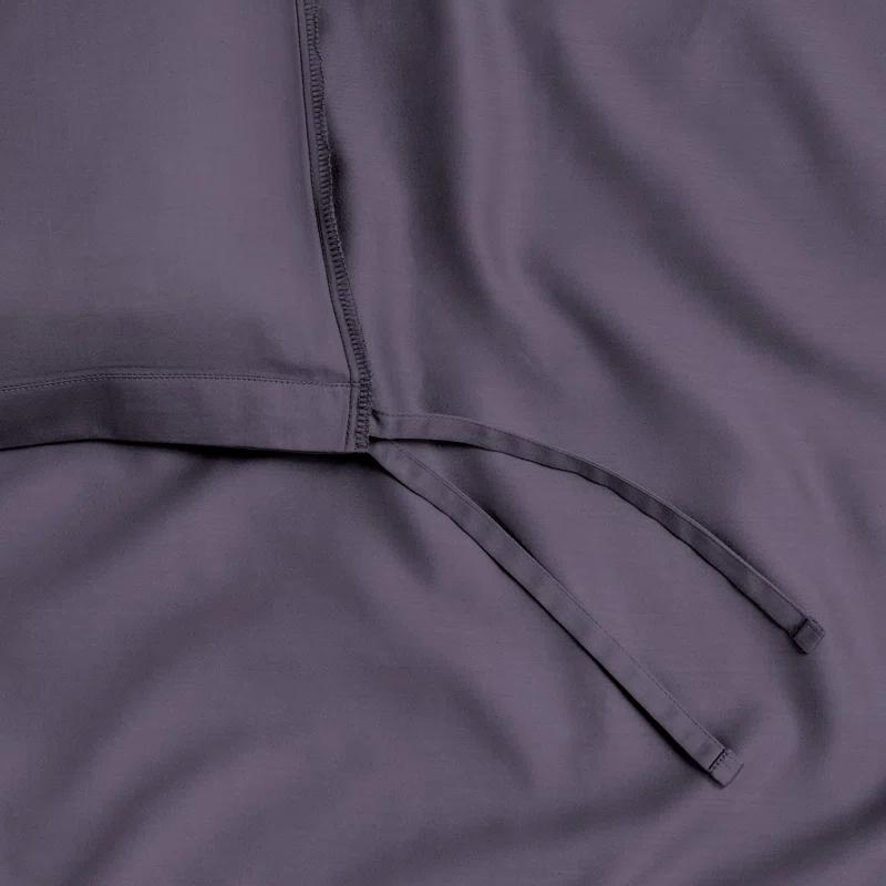 400 Thread Count Organic Cotton Sateen Duvet Cover Set