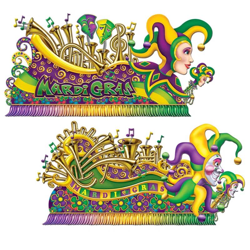 Trinx Mardi Gras Float Props - Pack of 12