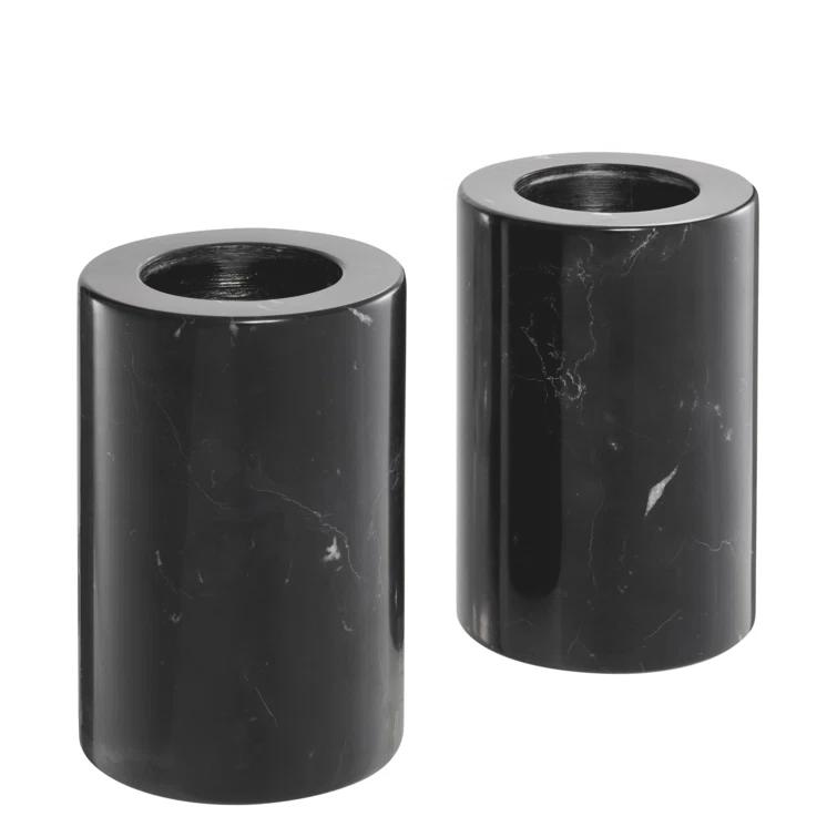 Eichholtz Tobor Marble Tabletop Candlestick (Set of 2)