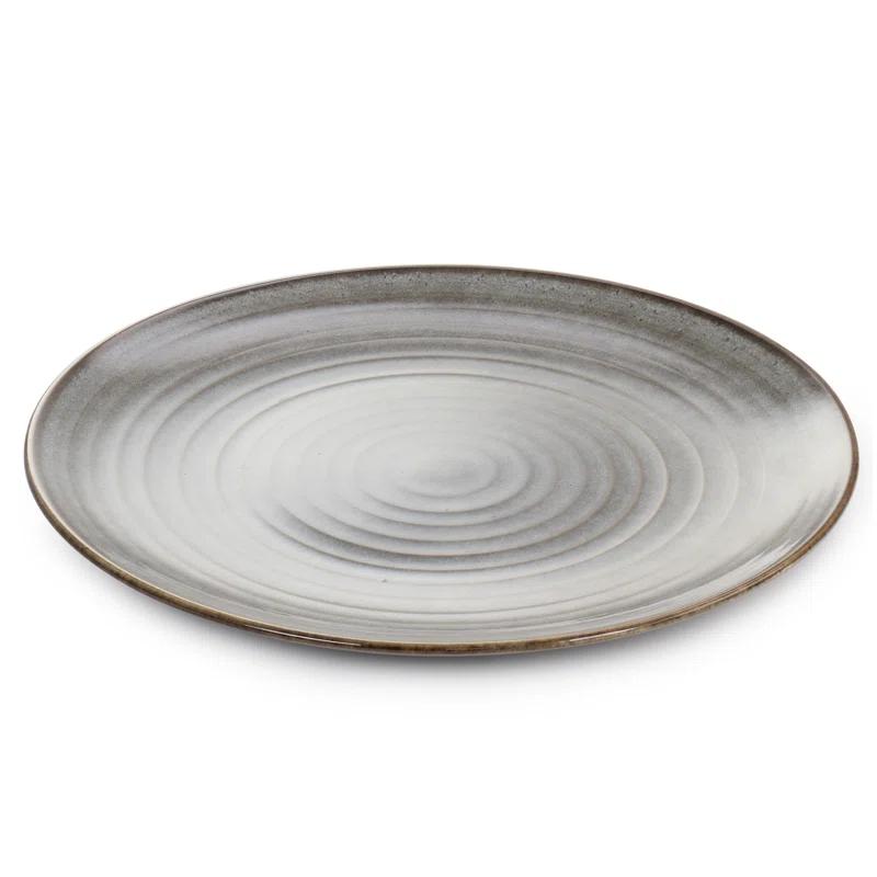 Gibson Elite 12 Piece Dreamweaver Round Earthenware Dinnerware Set & Reviews | Wayfair