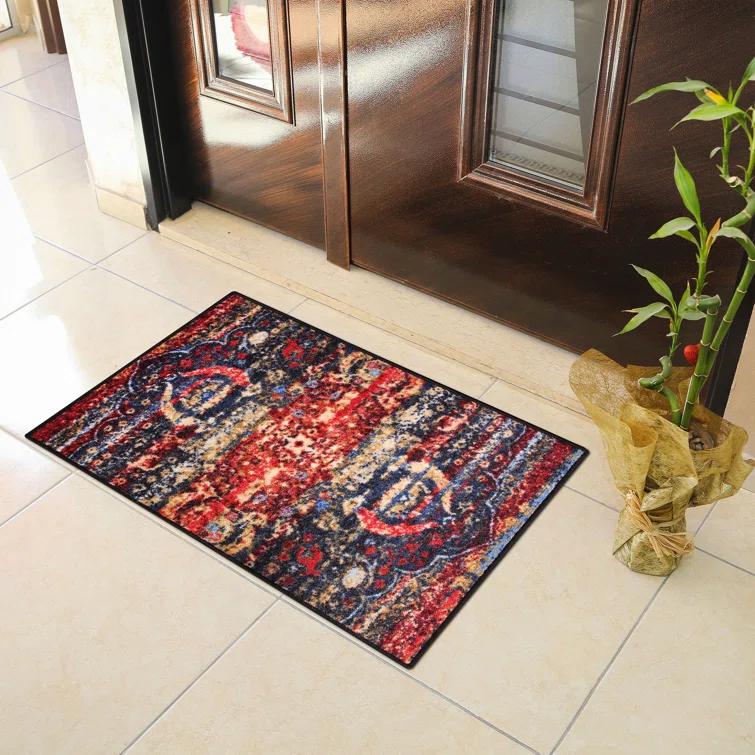 Bohemian Rustic Medallion Indoor Runner or Area Rug