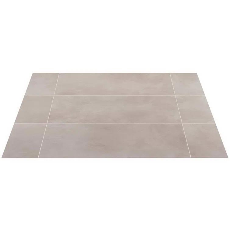 Ryx 15.74 in. x 31.49 in. Matte Porcelain Concrete Look Floor and Wall Tile (13.77 Sq. Ft. / Case)