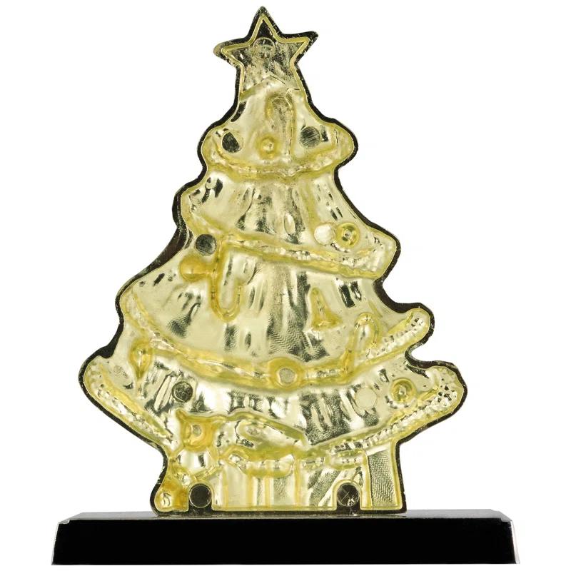 Northlight Seasonal Decorated Christmas Tree Metal Stocking Holder - 6"