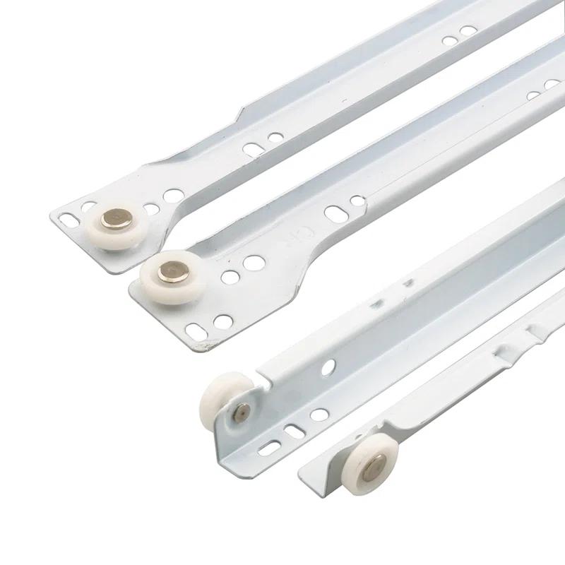 Prime-Line Bottom Mount RV and Mobile Home Drawer Slides, White (1 Set)