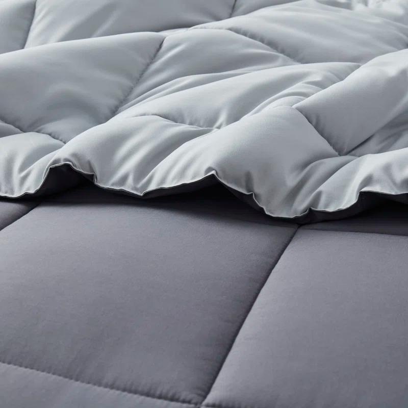 Nestl Nestl All Season Solid Lightweight Down Alternative Reversible Comforter