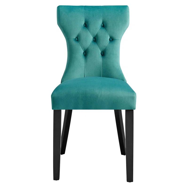 Modway Modway Silhouette Performance Velvet Dining Chairs
