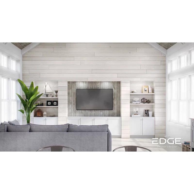 UFP-Edge Edge 1 in. x 8 in. x 8 ft. Rustic Collection Shiplap Pine Board (Set of 6)