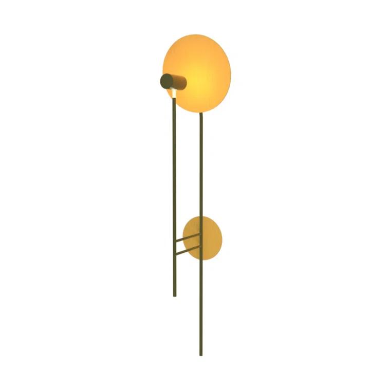 Organic Gold Direct Wired Electric Sconce